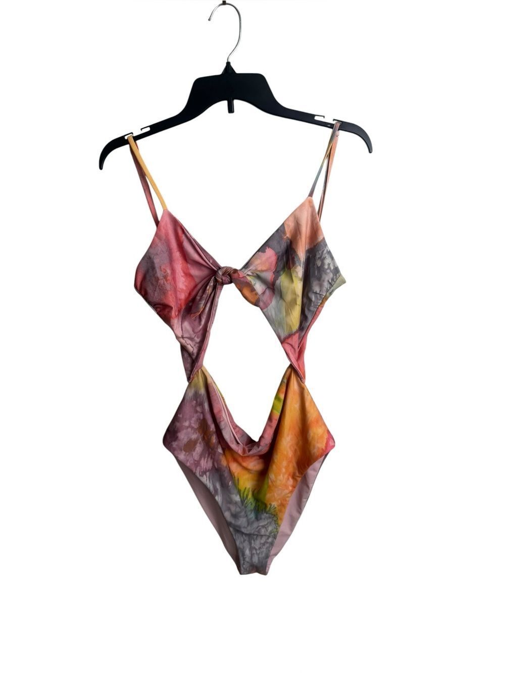 Mara Hoffman Kia Tie Front One Piece Tie Dye - Picture 4 of 6